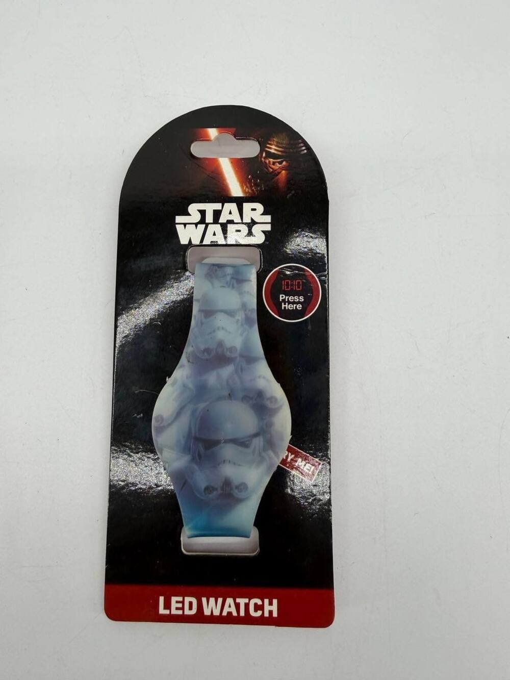 Star Wars Stormtrooper LED Digital Slap Watch New Needs Battery Disney